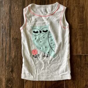 Owl Graphic Pajama Top